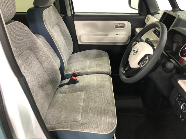 ムーヴキャンバス ストライプスＧターボ　走行２７９８キロ／シートヒーター　一年保証・走行距離無制限走行２７９８キロ　サイドエアバック　クリアランスソナー　オートマチックハイビーム　オートライト　ＬＥＤヘッドライト　ベンチシート　シートヒーター　両側電動スライドドア（4枚目）