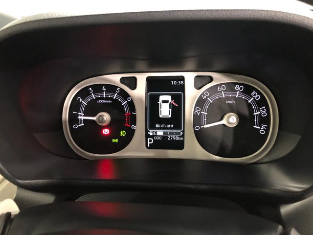 ムーヴキャンバス ストライプスＧターボ　走行２７９８キロ／シートヒーター　一年保証・走行距離無制限走行２７９８キロ　サイドエアバック　クリアランスソナー　オートマチックハイビーム　オートライト　ＬＥＤヘッドライト　ベンチシート　シートヒーター　両側電動スライドドア（8枚目）