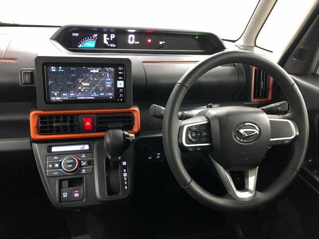 タント ファンクロスターボ　走行４１６０キロ／純正ナビ／バックカメラ　１年保証距離無制限　走行距離４１６０キロ　純正フルセグナビ　バックカメラ　ブルートゥース　純正マット　サイドエアバッグ　ＬＥＤヘッドランプ　アイドリングストップ　シートヒーター　両側電動スライドドア（5枚目）