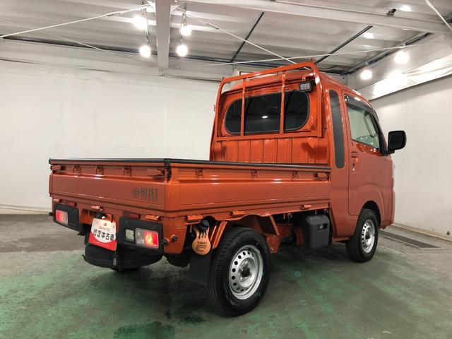 ハイゼットトラック ジャンボエクストラ　車検整備付　大画面ナビ　ＬＥＤ　１年保証距離無制限　走行距離５２３４０キロ　プッシュボタンスタート　ディスプレイオーディオ　バックカメラ　ブルートゥース　スマアシ　クリアランスソナー　ＬＥＤヘッドランプ　電動格納式ドアミラー（3枚目）