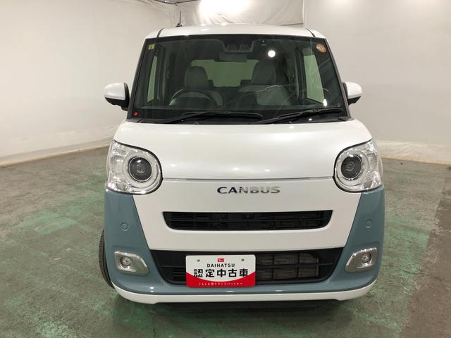 ムーヴキャンバス ストライプスＧ　走行３２７８８キロ／ナビ／ドラレコ　一年保証・走行距離無制限走行３２７８８キロ　　フルセグナビ　全周囲カメラ　サイドエアバック　クリアランスソナー　オートライト　ＬＥＤヘッドライト　シートヒーター　両側電動スライドドア（24枚目）