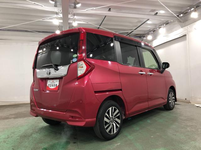 ルーミー カスタムＧ　走行８３１７０キロ／タイヤ４本交換／雹害／ナビ　一年保証・走行距離無制限走行８３１７０キロ　タイヤ４本交換　雹害　フルセグナビ　バックカメラ　ドラレコ　クリアランスソナー　オートライト　ＬＥＤヘッドライト　両側電動スライドドア（13枚目）