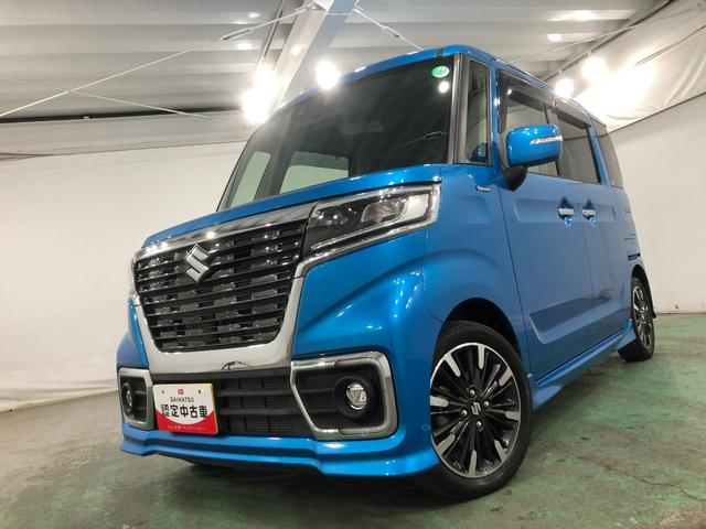 スペーシアカスタム ハイブリッドＸＳターボ　車検整備付　走行１８１４６キロ　１年保証距離無制限　ＣＤＵＳＢチューナー　純正マット　サイドエアバッグ　ＬＥＤヘッドランプ　アイドリングストップ　シートヒーター　両側電動スライドドア　電動格納式ドアミラー（7枚目）