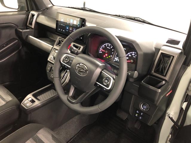 タフト Ｇターボ　ダーククロムベンチャー　９型ディスプレイオーディオ　１年保証・走行距離無制限　走行３７１２８キロ　車検整備付　９インチディスプレイオーディオ　ＢＴオーディオ　ＴＶ　バックカメラ　ＥＴＣ　クリアランスソナー　ＬＥＤライト　シートヒーター（46枚目）