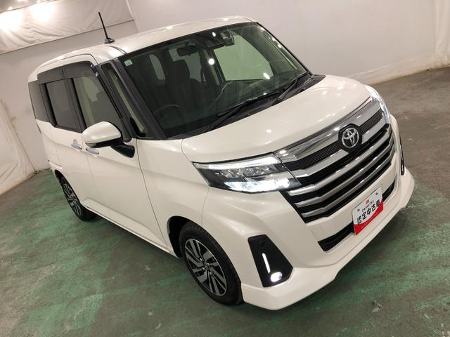 ルーミー カスタムＧ　走行７２３３キロ／純正９型フルセグナビ／ドラレコ　１年保証距離無制限　走行距離７２３３キロ　純正フルセグナビ　バックカメラ　ドラレコ　純正マット　ＬＥＤヘッドランプ　アイドリングストップ　両側電動スライドドア　オート格納式ドアミラー　キーフリー（9枚目）