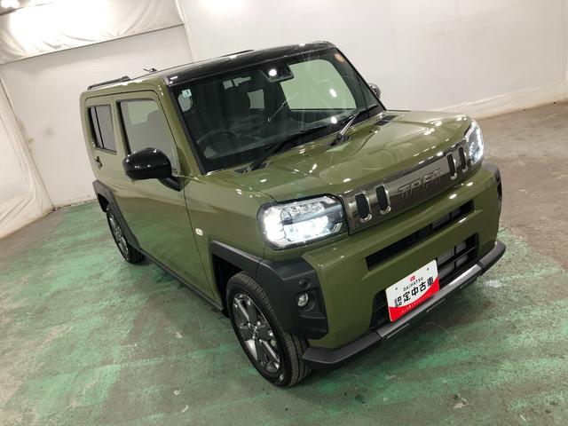 タフト G ダーククロムベンチャー 走行4484キロ/シートヒーター 1年保証距離無制限 走行距離4484キロ 純正マット サイドエアバッグ LEDヘッドランプ アイドリングストップ シートヒーター プッシュボタンスタート オート格納式ドアミラー キーフリー(9枚目)