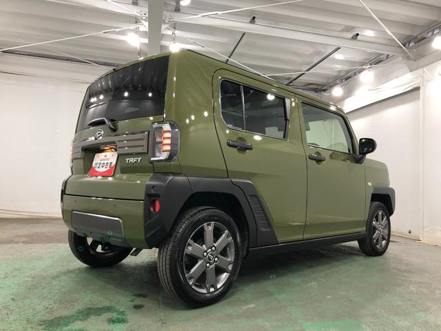 タフト G ダーククロムベンチャー 走行4484キロ/シートヒーター 1年保証距離無制限 走行距離4484キロ 純正マット サイドエアバッグ LEDヘッドランプ アイドリングストップ シートヒーター プッシュボタンスタート オート格納式ドアミラー キーフリー(13枚目)