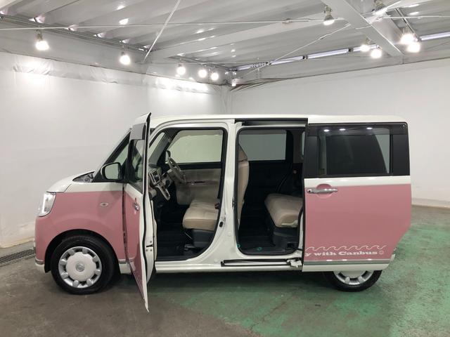 ムーヴキャンバス GメイクアップVS SAIII 走行16965キロ/8型ナビ 1年保証距離無制限 走行距離16965キロ 純正フルセグナビ パノラマモニター ドラレコ 純正マット サイドエアバッグ LEDヘッドランプ アイドリングストップ 両側電動スライドドア キーフリー(25枚目)