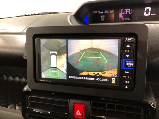 タント カスタムＸスタイルセレクション　走行１０７３９キロ／純正ナビ　一年保証・走行距離無制限走行１０７３９キロ　フルセグナビ　ブルートゥース　ＵＳＢ　全周囲カメラ　ドラレコ　クリアランスソナー　オートライト　ＬＥＤヘッドライト　シートヒーター　両側電動スライドドア（10枚目）