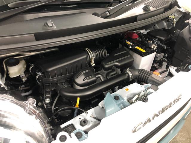 ムーヴキャンバス ストライプスＧ　走行９３１４キロ／シートヒーター／純正マット　１年保証距離無制限　走行距離９３１４キロ　純正マット　サイドエアバッグ　ＬＥＤヘッドランプ　アイドリングストップ　シートヒーター　両側電動スライドドア　オート格納式ドアミラー　電動パーキングブレーキ（19枚目）