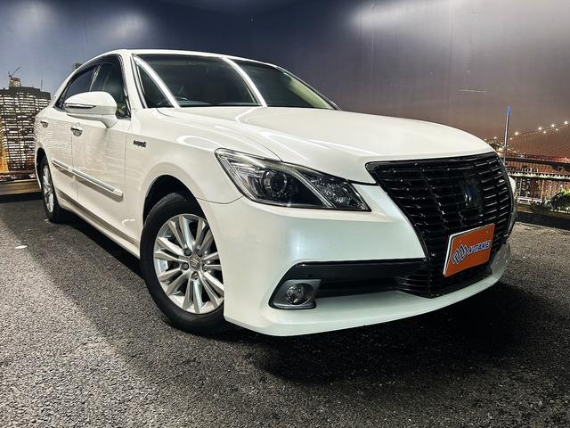 クラウンハイブリッド ロイヤルサルーン　（ワンオーナー）（禁煙車）（ベージュ本革シート）（メーカーナビ）（レーダークルーズコントロール）（コーナーセンサー）（パワーシート）（シートヒーター＆クーラー）（バックカメラ）（純正１６インチＡＷ）（21枚目）