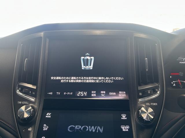 クラウンハイブリッド アスリートS (禁煙車)(後期型)(メーカーSDナビ)(レーダクルーズコントロール)(パワーシート)(シートヒーター)(コーナーセンサー)(バックカメラ)(ビルトインETC)(フルセグ)(純正17インチAW)(6枚目)