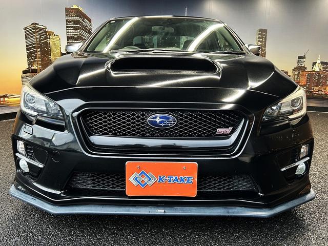 WRX STI STI (禁煙車)(6速MT)(ターボ)(4WD)(社外SDナビ)(黒/赤ハーフレザーシート)(ETC)(ローダウン)(スマートキー&プッシュスタート)(純正18インチAW)(15枚目)