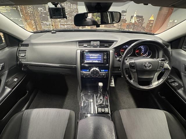 マークX 250S トヨタセーフティセンス(後期型)(純正SDナビ)(レーダクルーズコントロール)(コーナーセンサー)(パワーシート)(シートヒーター)(レーンアシスト)(バックカメラ)(ETC)(純正16インチAW)(5枚目)