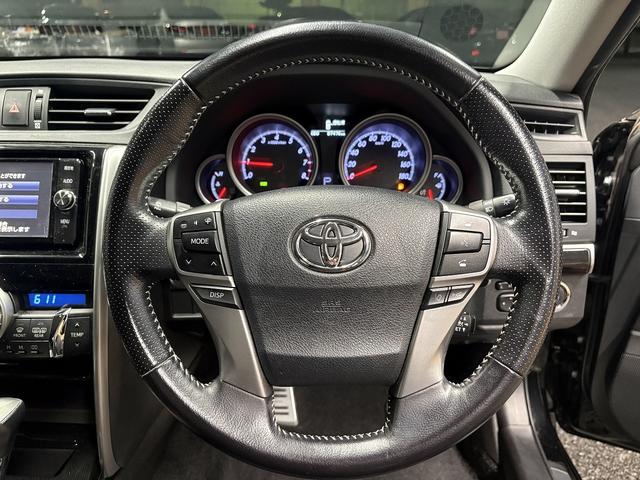 マークX 250S トヨタセーフティセンス(後期型)(純正SDナビ)(レーダクルーズコントロール)(コーナーセンサー)(パワーシート)(シートヒーター)(レーンアシスト)(バックカメラ)(ETC)(純正16インチAW)(37枚目)