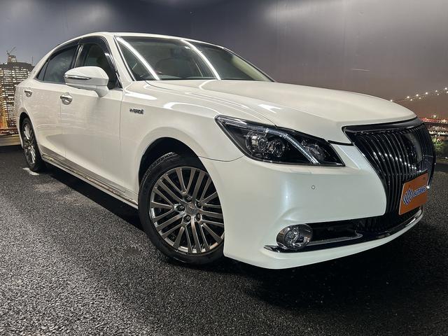 クラウンマジェスタ ベースグレード　（禁煙車）（後期型）（純正ＳＤナビ）（アラウンドビューモニター）（レーダークルーズ）（パワーシート）（クリアランスソナー）（シートヒーター）（ブルーレイ再生）（ＬＥＤ）（ＥＴＣ）（純正１７インチＡＷ）（24枚目）