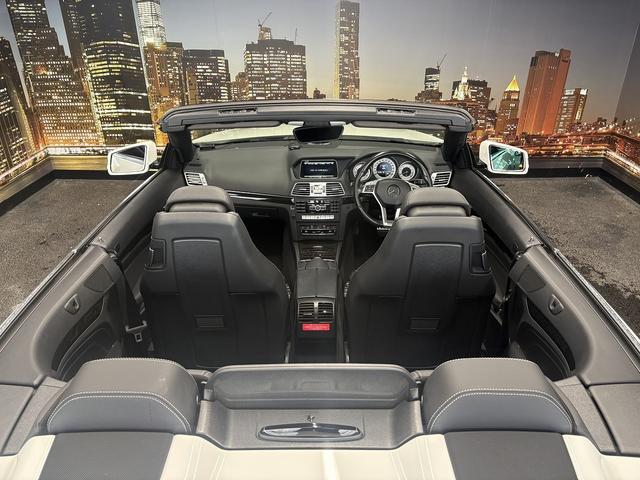 Eクラス E250カブリオレ AMGスポーツパッケージ(禁煙車)(後期型)(黒本革シート)(メーカーHDDナビ)(レーダークルーズ)(コーナーセンサー)(アラウンドビューモニター)(シートヒーター)(BSM)(純正18インチAW)(6枚目)
