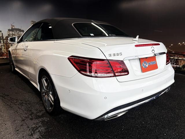 Eクラス E250カブリオレ AMGスポーツパッケージ(禁煙車)(後期型)(黒本革シート)(メーカーHDDナビ)(レーダークルーズ)(コーナーセンサー)(アラウンドビューモニター)(シートヒーター)(BSM)(純正18インチAW)(23枚目)