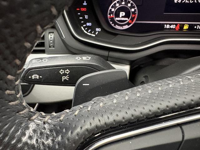 A4 2.0TFSIクワトロスポーツ (禁煙車)(黒半皮シート)(パークアシスト)(シートヒーター)(フロント&バックカメラ)(レーダークルーズ)(ビルトインETC)(オートマチックハイビーム)(パワーシート)(純正18インチAW)(12枚目)