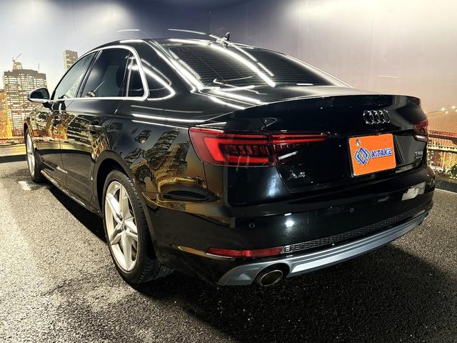 A4 2.0TFSIクワトロスポーツ (禁煙車)(黒半皮シート)(パークアシスト)(シートヒーター)(フロント&バックカメラ)(レーダークルーズ)(ビルトインETC)(オートマチックハイビーム)(パワーシート)(純正18インチAW)(22枚目)