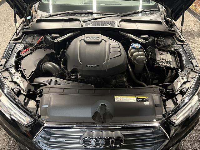 A4 2.0TFSIクワトロスポーツ (禁煙車)(黒半皮シート)(パークアシスト)(シートヒーター)(フロント&バックカメラ)(レーダークルーズ)(ビルトインETC)(オートマチックハイビーム)(パワーシート)(純正18インチAW)(25枚目)