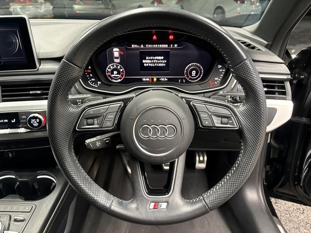 A4 2.0TFSIクワトロスポーツ (禁煙車)(黒半皮シート)(パークアシスト)(シートヒーター)(フロント&バックカメラ)(レーダークルーズ)(ビルトインETC)(オートマチックハイビーム)(パワーシート)(純正18インチAW)(40枚目)
