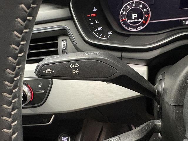 A4 2.0TFSIクワトロスポーツ (禁煙車)(黒半皮シート)(パークアシスト)(シートヒーター)(フロント&バックカメラ)(レーダークルーズ)(ビルトインETC)(オートマチックハイビーム)(パワーシート)(純正18インチAW)(45枚目)