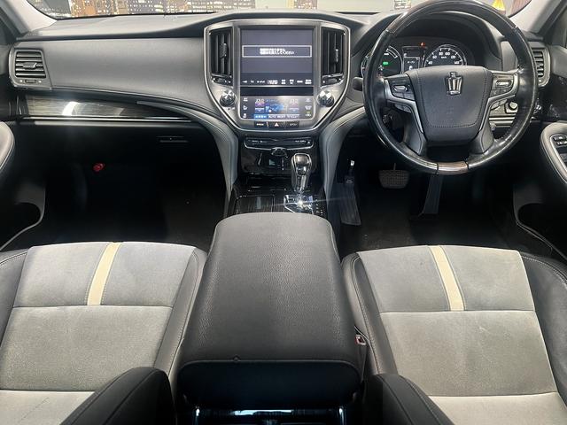 クラウンハイブリッド アスリートＳ　Ｊ－フロンティア　（後期型）（黒ハーフレザー）（メーカーナビ）（バックカメラ）（レーダークルーズ）（クリアランスソナー）（ＬＥＤヘッドライト）（スマートキー）（シートヒーター）（ＥＴＣ）（純正１８インチＡＷ）（5枚目）