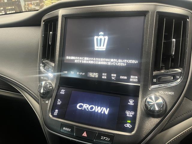 クラウンハイブリッド アスリートＳ　Ｊ－フロンティア　（後期型）（黒ハーフレザー）（メーカーナビ）（バックカメラ）（レーダークルーズ）（クリアランスソナー）（ＬＥＤヘッドライト）（スマートキー）（シートヒーター）（ＥＴＣ）（純正１８インチＡＷ）（6枚目）