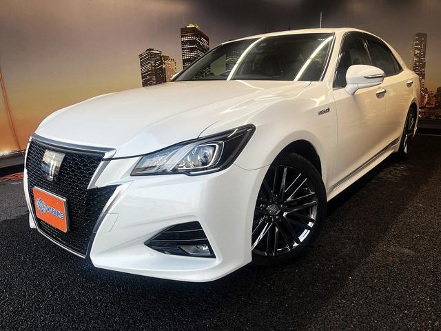 クラウンハイブリッド アスリートＳ　Ｊ－フロンティア　（後期型）（黒ハーフレザー）（メーカーナビ）（バックカメラ）（レーダークルーズ）（クリアランスソナー）（ＬＥＤヘッドライト）（スマートキー）（シートヒーター）（ＥＴＣ）（純正１８インチＡＷ）（23枚目）