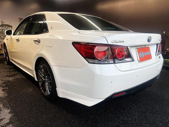 クラウンハイブリッド アスリートＳ　Ｊ－フロンティア　（後期型）（黒ハーフレザー）（メーカーナビ）（バックカメラ）（レーダークルーズ）（クリアランスソナー）（ＬＥＤヘッドライト）（スマートキー）（シートヒーター）（ＥＴＣ）（純正１８インチＡＷ）（25枚目）