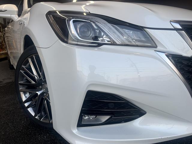 クラウンハイブリッド アスリートＳ　Ｊ－フロンティア　（後期型）（黒ハーフレザー）（メーカーナビ）（バックカメラ）（レーダークルーズ）（クリアランスソナー）（ＬＥＤヘッドライト）（スマートキー）（シートヒーター）（ＥＴＣ）（純正１８インチＡＷ）（55枚目）