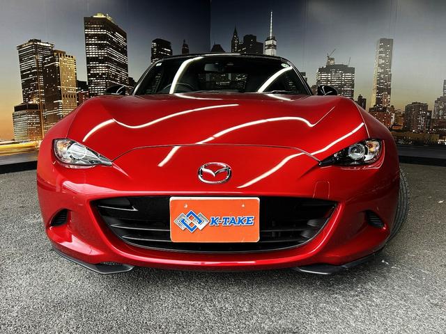 ロードスター Sレザーパッケージ (禁煙車)(黒本革)(メーカーSDナビ)(バックカメラ)(LEDヘッドライト)(スマートキー)(シートヒーター)(フルセグTV)(ビルトインETC)(パドルシフト)(BSM)(純正16インチAW)(18枚目)