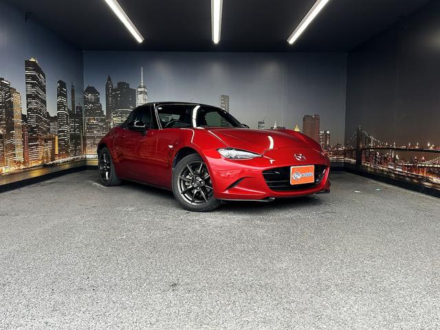 ロードスター Sレザーパッケージ (禁煙車)(黒本革)(メーカーSDナビ)(バックカメラ)(LEDヘッドライト)(スマートキー)(シートヒーター)(フルセグTV)(ビルトインETC)(パドルシフト)(BSM)(純正16インチAW)(25枚目)