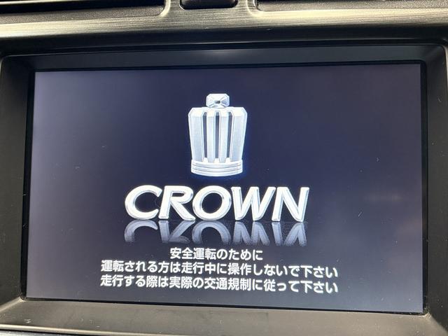 クラウン アスリート　（禁煙車）（後期型）（メーカーナビ）（バックカメラ）（クルコン）（クリアランスソナー）（ＨＩＤヘッドライト）（スマートキー）（パワーシート）（フルセグ）（ビルトインＥＴＣ）（純正１８インチＡＷ）（6枚目）