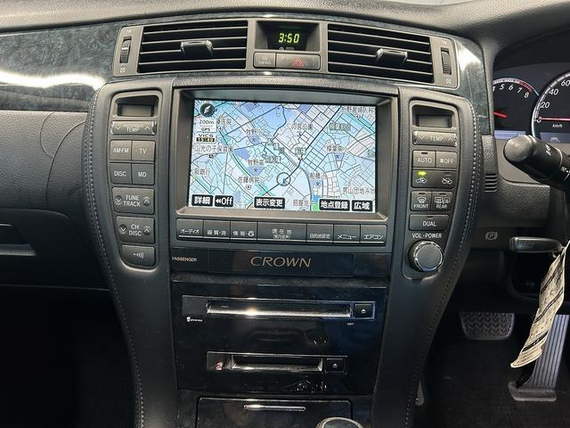 クラウン アスリート　６０ｔｈスペシャルエディション　後期型（サンルーフ）（クルーズコントロール）（メーカーＨＤＤナビ）（パワーシート）（ＨＩＤヘッドライト）（ＥＴＣビルトイン）（純正１８インチＡＷ）（ＭＴモード）（バックカメラ）（フォグライト）（42枚目）
