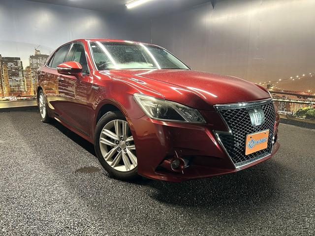 クラウンハイブリッド アスリートＳ　プリクラッシュセーフティ（禁煙車）（テラロッサシート）（メーカーＨＤＤナビ）（レーダークルーズ）（クリアランスソナー）（パワーシート）（シートヒーター）（ＭＴモード）（ＥＴＣ）（純正１７インチＡＷ）（21枚目）