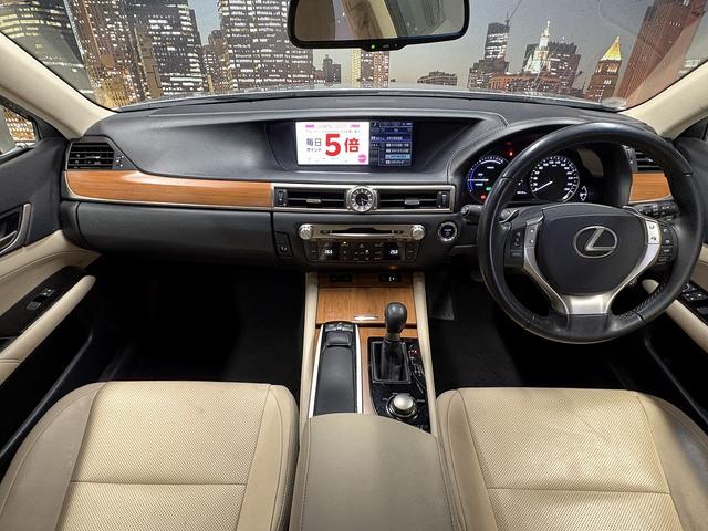 ＧＳ ＧＳ３００ｈ　Ｉパッケージ　（禁煙車）（ベージュ本革）（メーカーナビ）（バックカメラ）（レーダークルーズ）（クリアランスソナー）パドルシフト（スマートキー）（パワーシート）（シートエアコン）（ＥＴＣ）（純正１７インチＡＷ）（5枚目）
