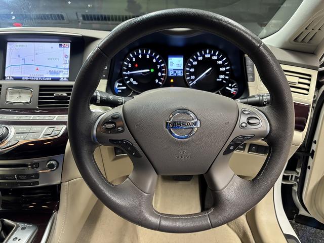 シーマ ハイブリッド　（禁煙車）（サンルーフ）（メーカーＨＤＤナビ）（バックカメラ）（レーダークルーズ）（パワーシート）（シートメモリー）（ビルトインＥＴＣ）（Ｂｌｕｅｔｏｏｔｈ対応）（ＨＩＤヘッド）（純正１８インチＡＷ）（57枚目）