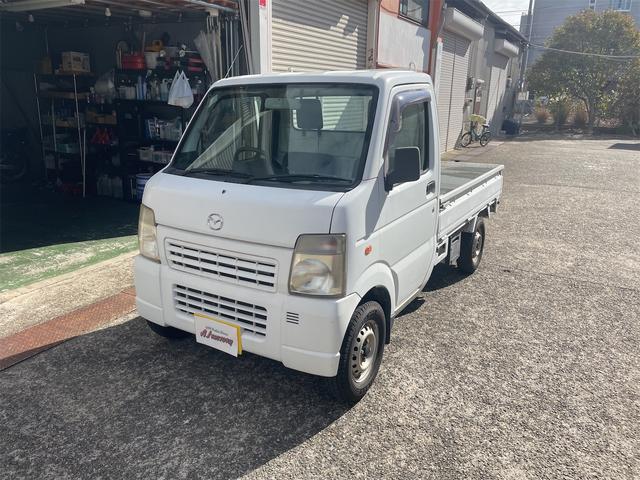 スクラムトラック ＫＣ　オートマ　ＥＴＣ　エアコン　パワステ　エアバッグ　ヘッドライトレベライザー　三方開き（5枚目）