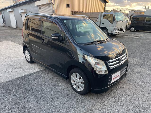 ワゴンR FXリミテッド スマートキー2本 プッシュスタートアルミホイール オートエアコン パワステ 盗難防止システム ドアミラーウィンカー(3枚目)