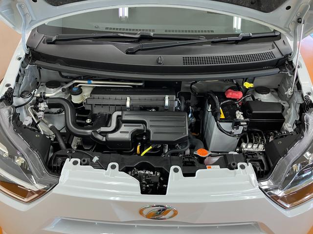 ミライース X SAIII サポカーSワイド適合 エアコン Bカメラ コーナーセンサー 光軸調整ダイヤル オートハイビーム アイドリングストップ 横滑り防止機能 誤発進抑制機能 電動格納ミラー パワーウインドウ キーレス(21枚目)