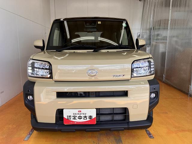 タフト Ｇターボ　サポカーＳワイド適合　スカイフィールトップ　Ｂカメラ　電動パーキングブレーキ　全車速追従機能付ＡＣＣ　ステアリングスイッチ　シートヒーター　ＵＳＢ接続端子　Ｐスタート　コーナーセンサー　キーフリー（4枚目）