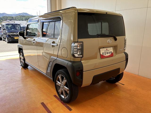 タフト Ｇターボ　サポカーＳワイド適合　スカイフィールトップ　Ｂカメラ　電動パーキングブレーキ　全車速追従機能付ＡＣＣ　ステアリングスイッチ　シートヒーター　ＵＳＢ接続端子　Ｐスタート　コーナーセンサー　キーフリー（6枚目）