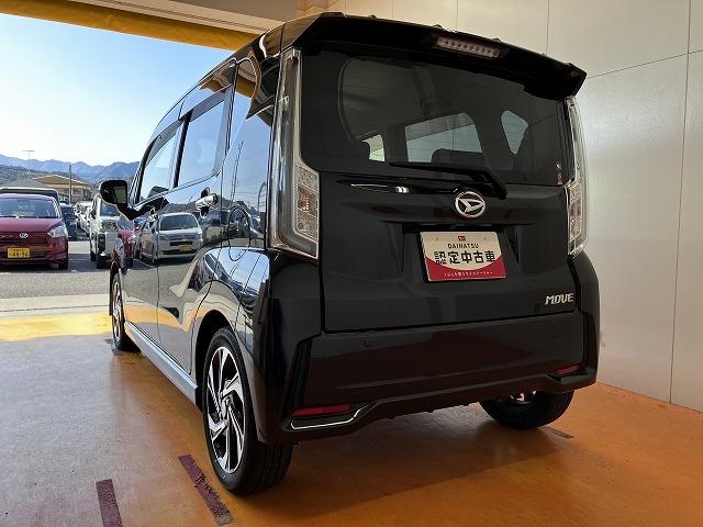 ムーヴ カスタム　ＲＳ　ハイパーリミテッドＳＡＩＩＩ　サポカーＳワイド適合　ドラレコ　パノラマモニター対応　フォグランプ　ステアリングスイッチ　運転席シートヒーター　アイドリングストップ　ＵＳＢ接続端子　オートハイビーム　Ｂカメラ　ＥＴＣ　キーフリー（6枚目）