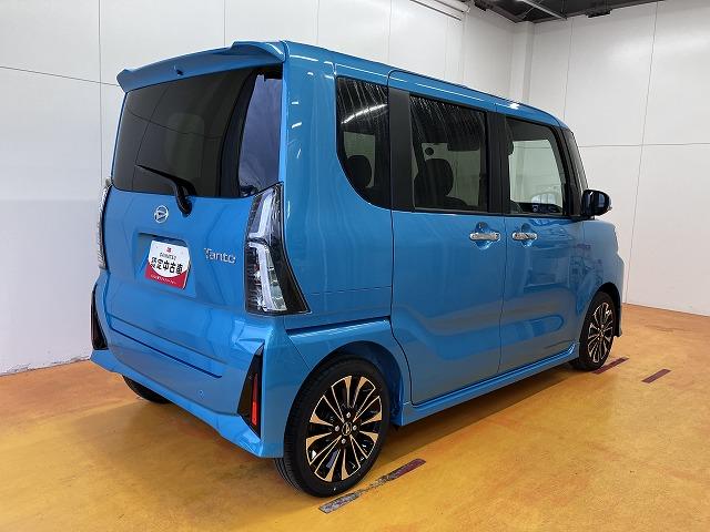 タント カスタムＲＳ　サポカーＳワイド適合　ミラクルオープンドア　パノラマモニター対応　両側オートスライドドア　電動パーキングブレーキ　ステアリングスイッチ　シートヒーター　オートエアコン　コーナーセンサー　キーフリー（8枚目）
