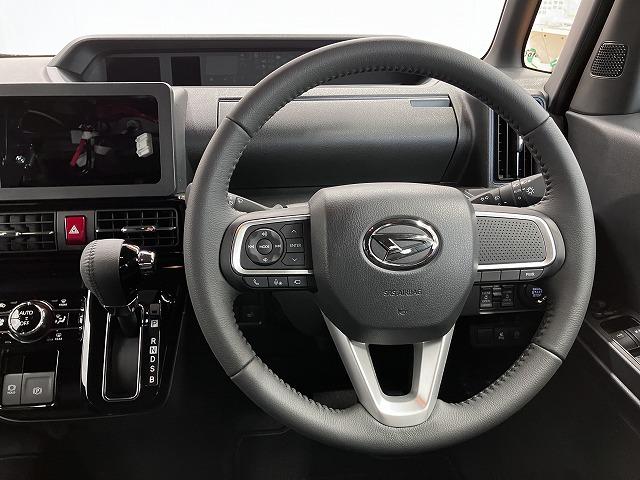 タント カスタムＲＳ　サポカーＳワイド適合　ミラクルオープンドア　パノラマモニター対応　両側オートスライドドア　電動パーキングブレーキ　ステアリングスイッチ　シートヒーター　オートエアコン　コーナーセンサー　キーフリー（14枚目）