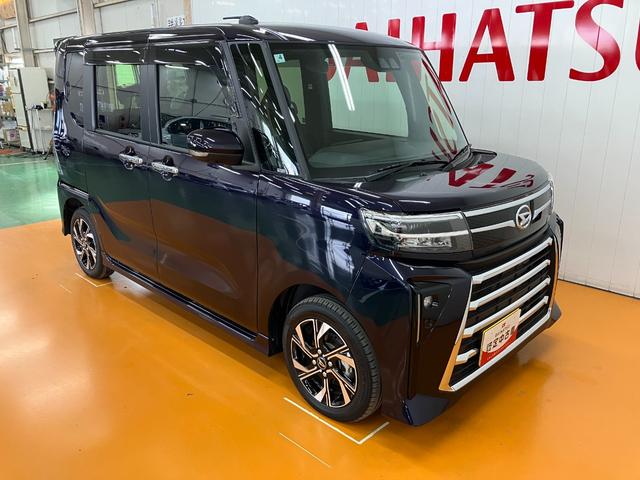 タント カスタムX サポカーSワイド適合 ドラレコ ミラクルオープンドア パノラマモニター対応 両側オートスライドドア 電動パーキングブレーキ Pスタート コーナーセンサー シートヒーター ステアリングスイッチ(7枚目)