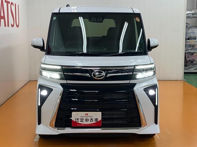 タント カスタムＲＳ　サポカーＳワイド適合　ミラクルオープンドア　両側オートスライドドア　電動パーキングブレーキ　ステアリングスイッチ　シートヒーター　オートエアコン　コーナーセンサー　キーフリー（4枚目）