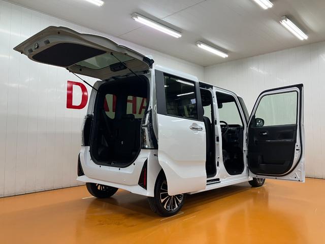 タント カスタムＲＳ　サポカーＳワイド適合　ミラクルオープンドア　両側オートスライドドア　電動パーキングブレーキ　ステアリングスイッチ　シートヒーター　オートエアコン　コーナーセンサー　キーフリー（9枚目）